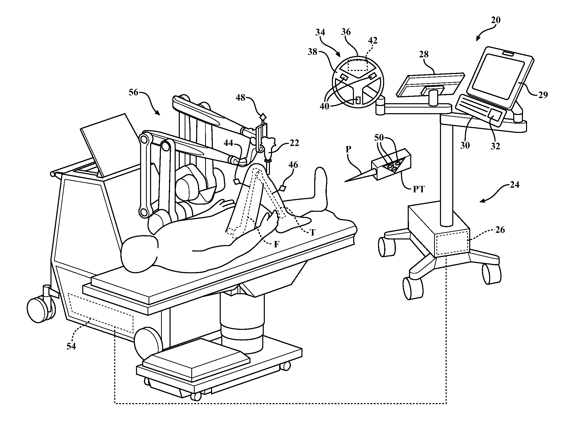 Navigation system including optical and non-optical sensors