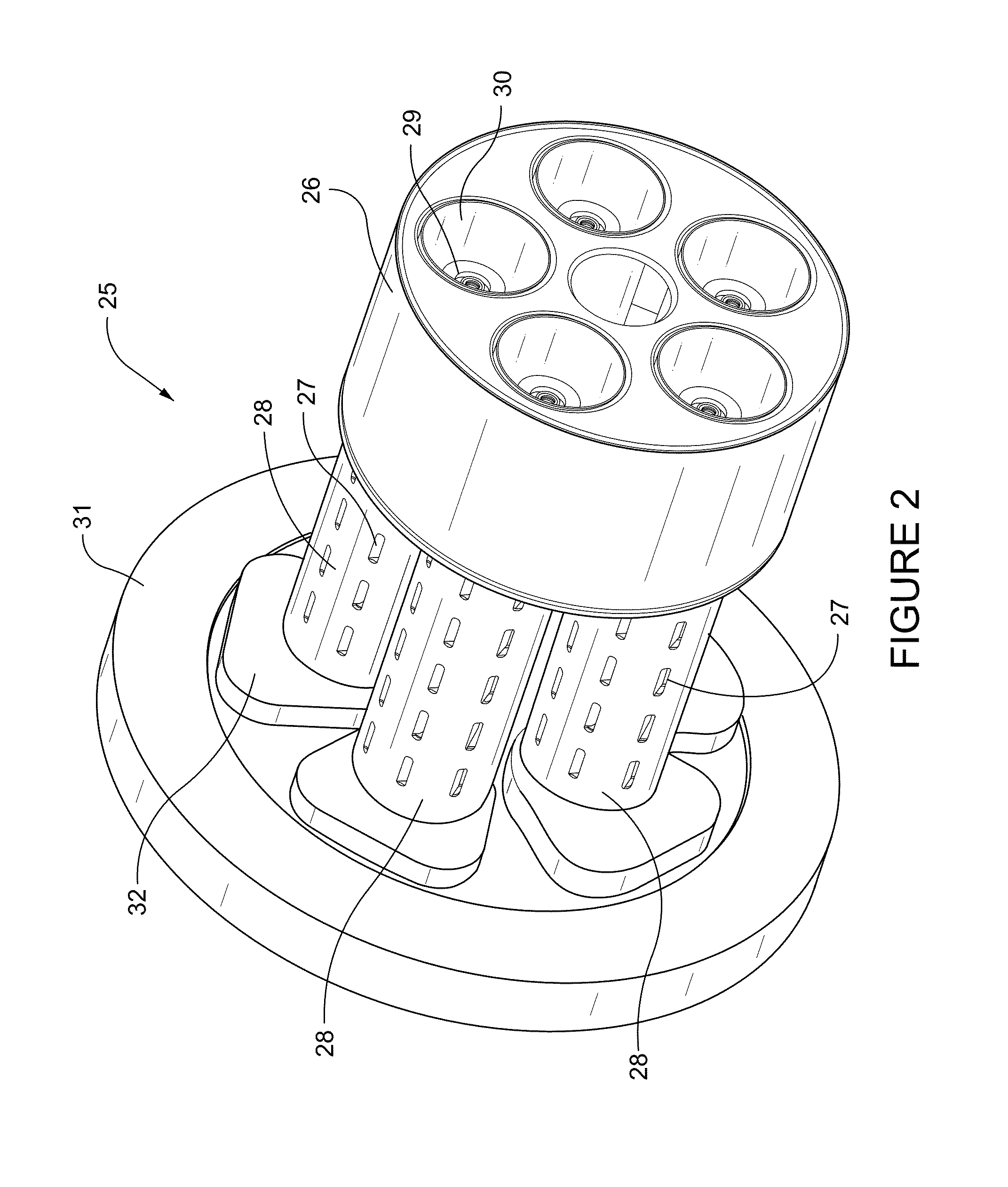 Pocketed air and fuel mixing tube