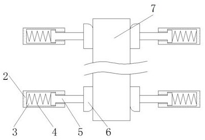 A kind of oil stain cleaning device for automobile parts processing