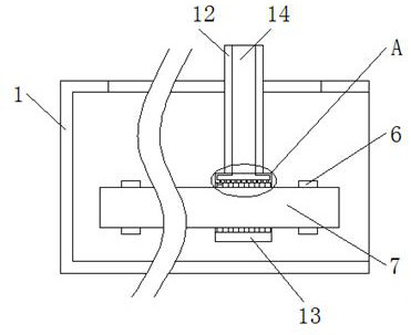 A kind of oil stain cleaning device for automobile parts processing