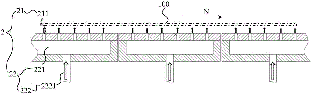 Base plate conveying device and control method thereof