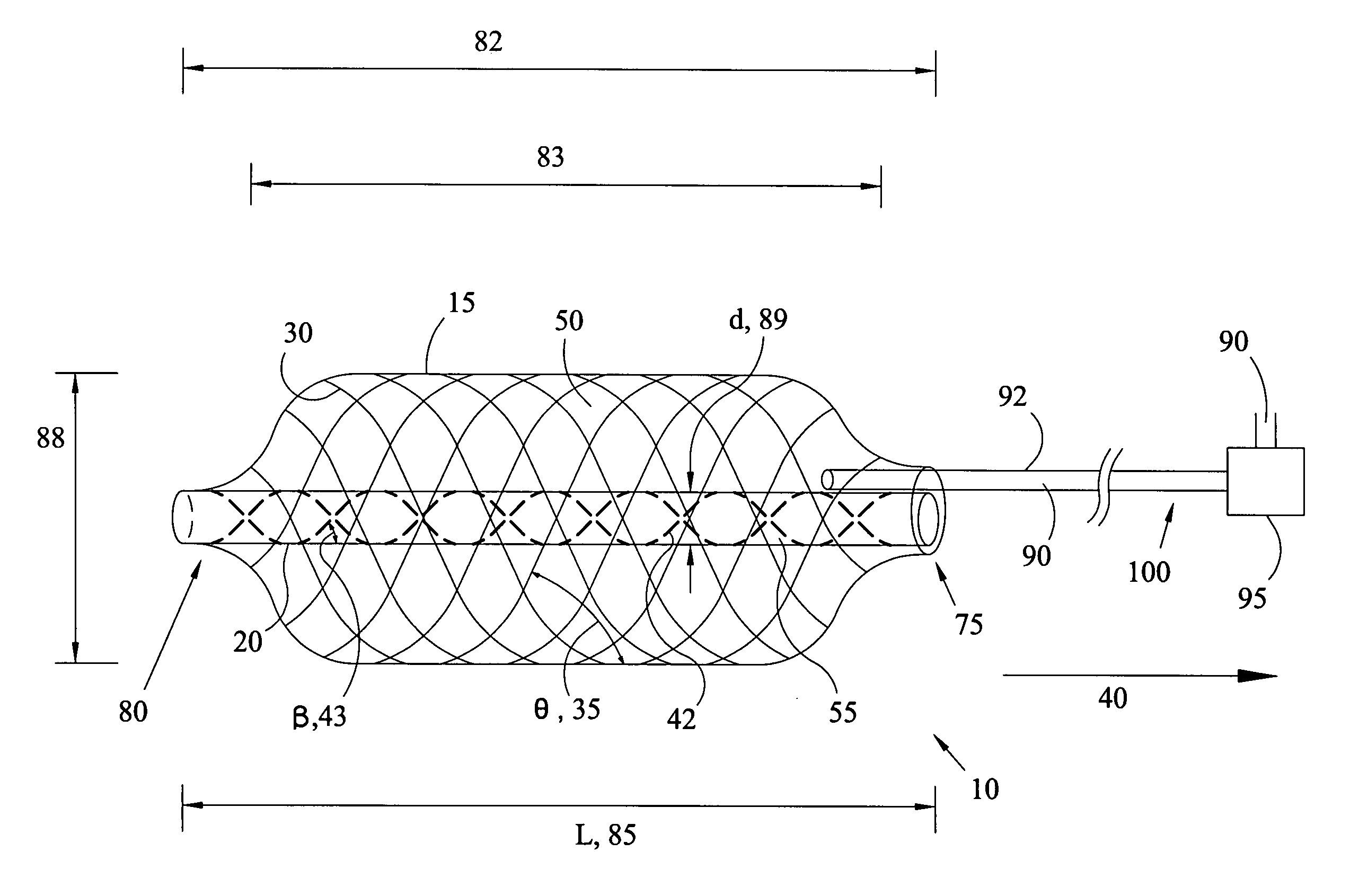 Expandable perfusion balloon