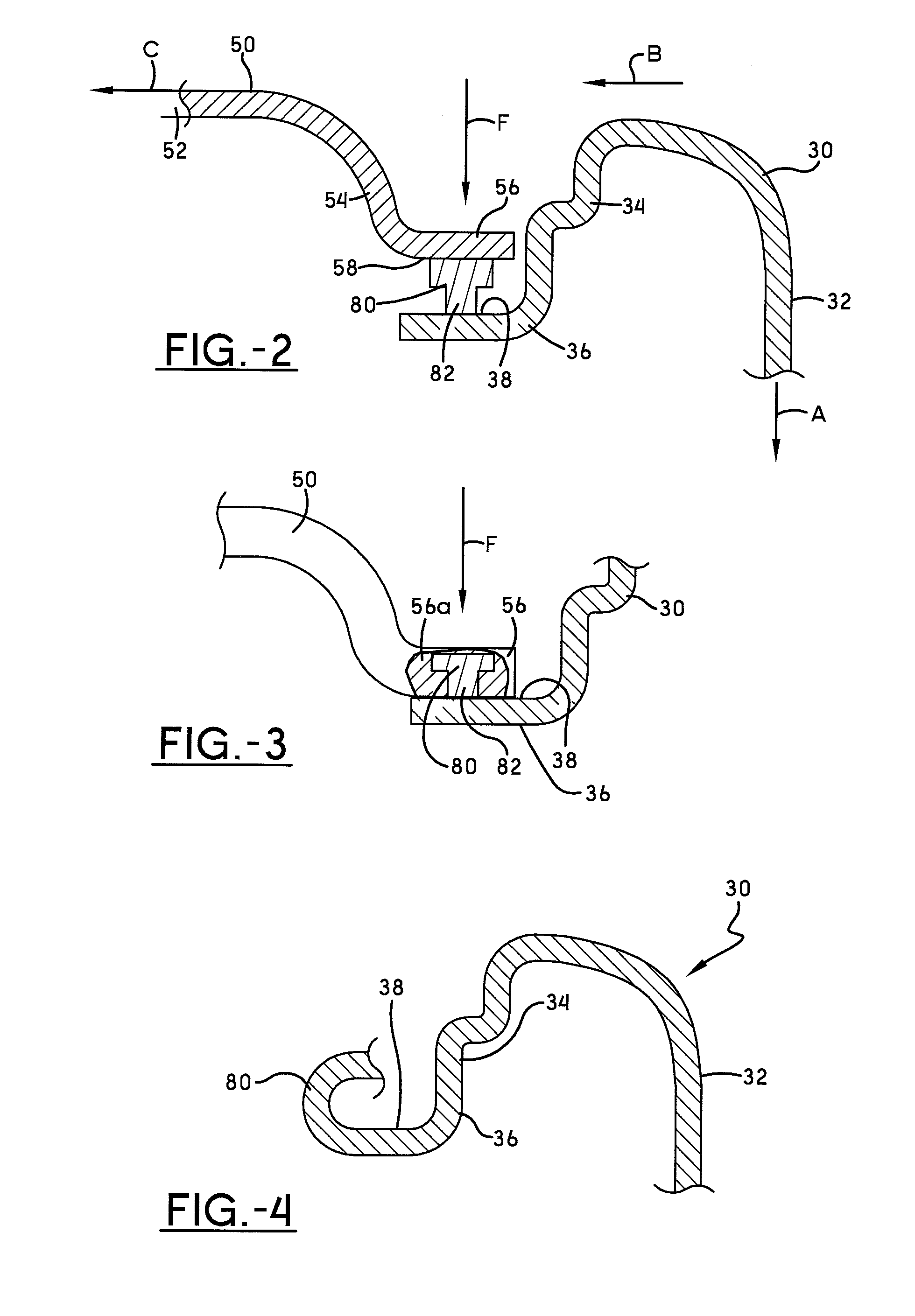 Connection between roof panel and side panel