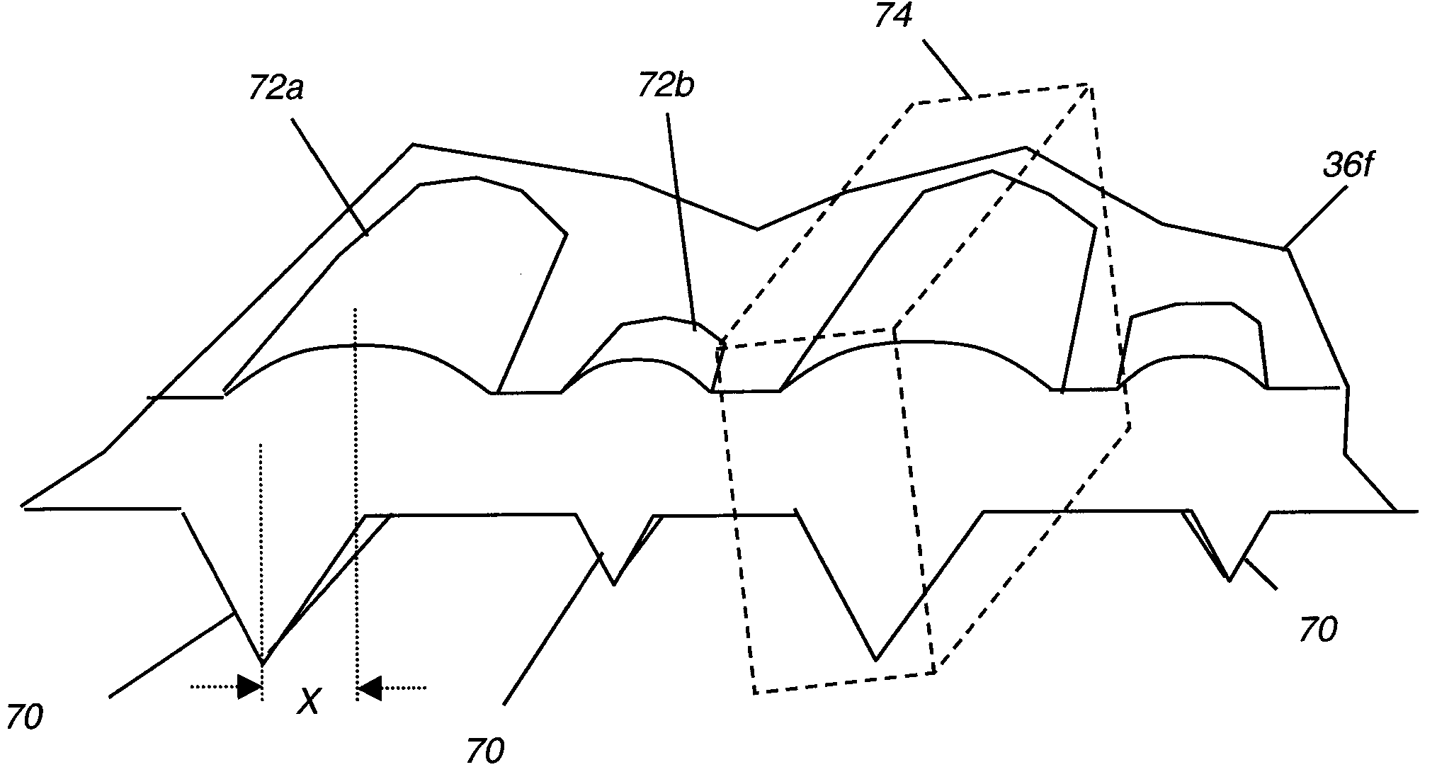 Double-sided turning film