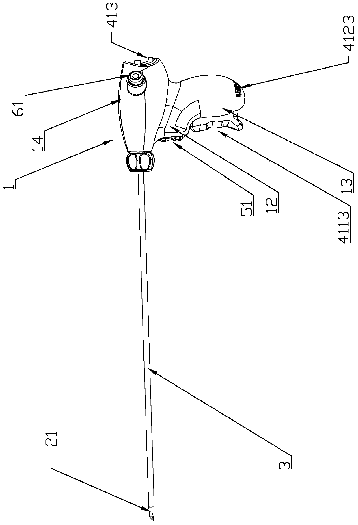 Electrocoagulation irrigation and suction apparatus