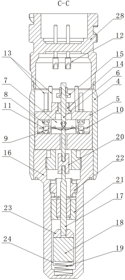 Non-contact nuclear-grade limit switch