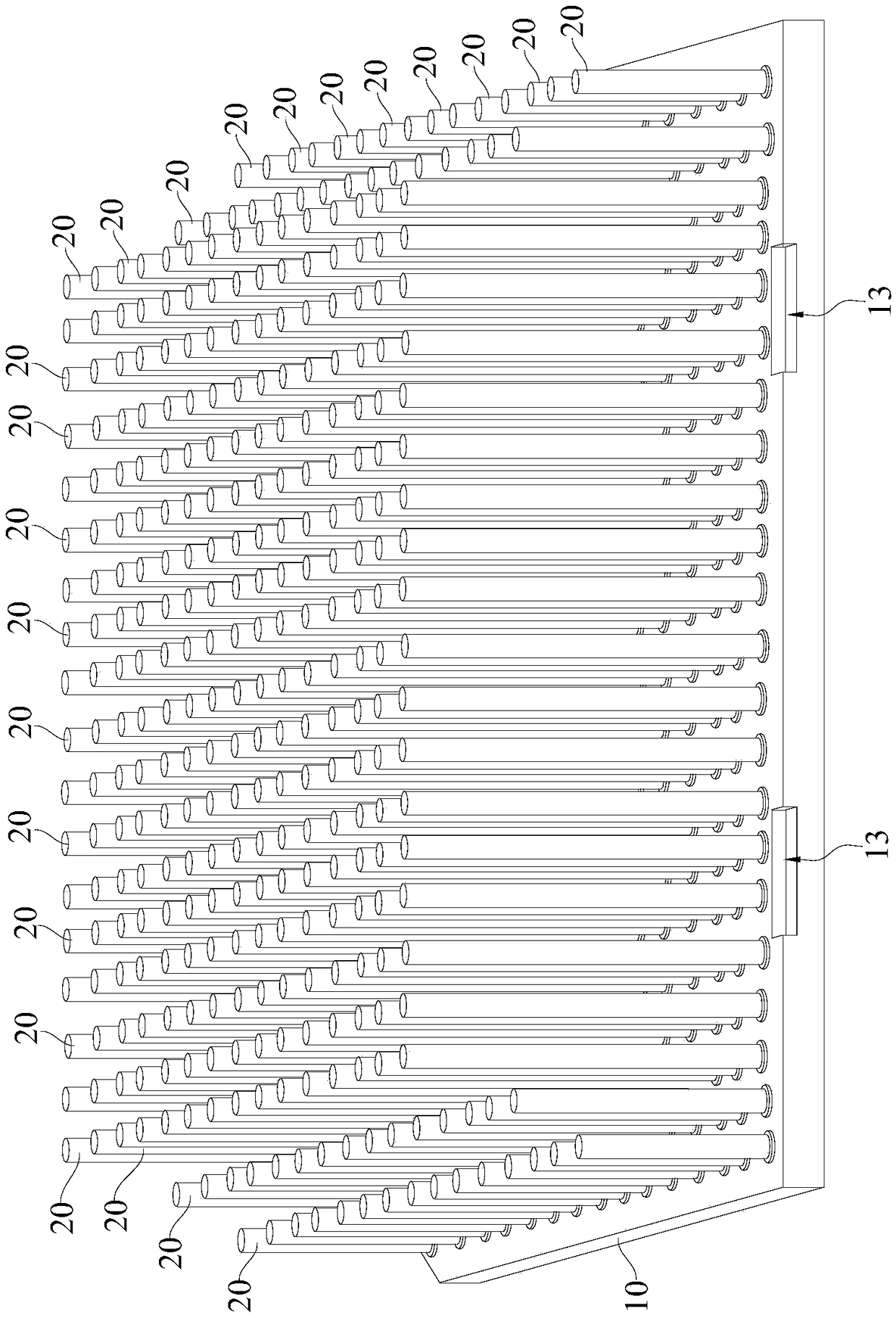 Automotive graphene heat dissipation device and electrical equipment