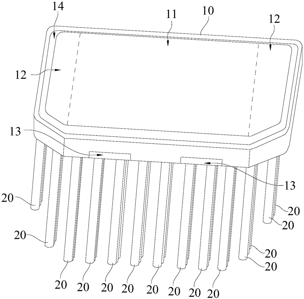 Automotive graphene heat dissipation device and electrical equipment