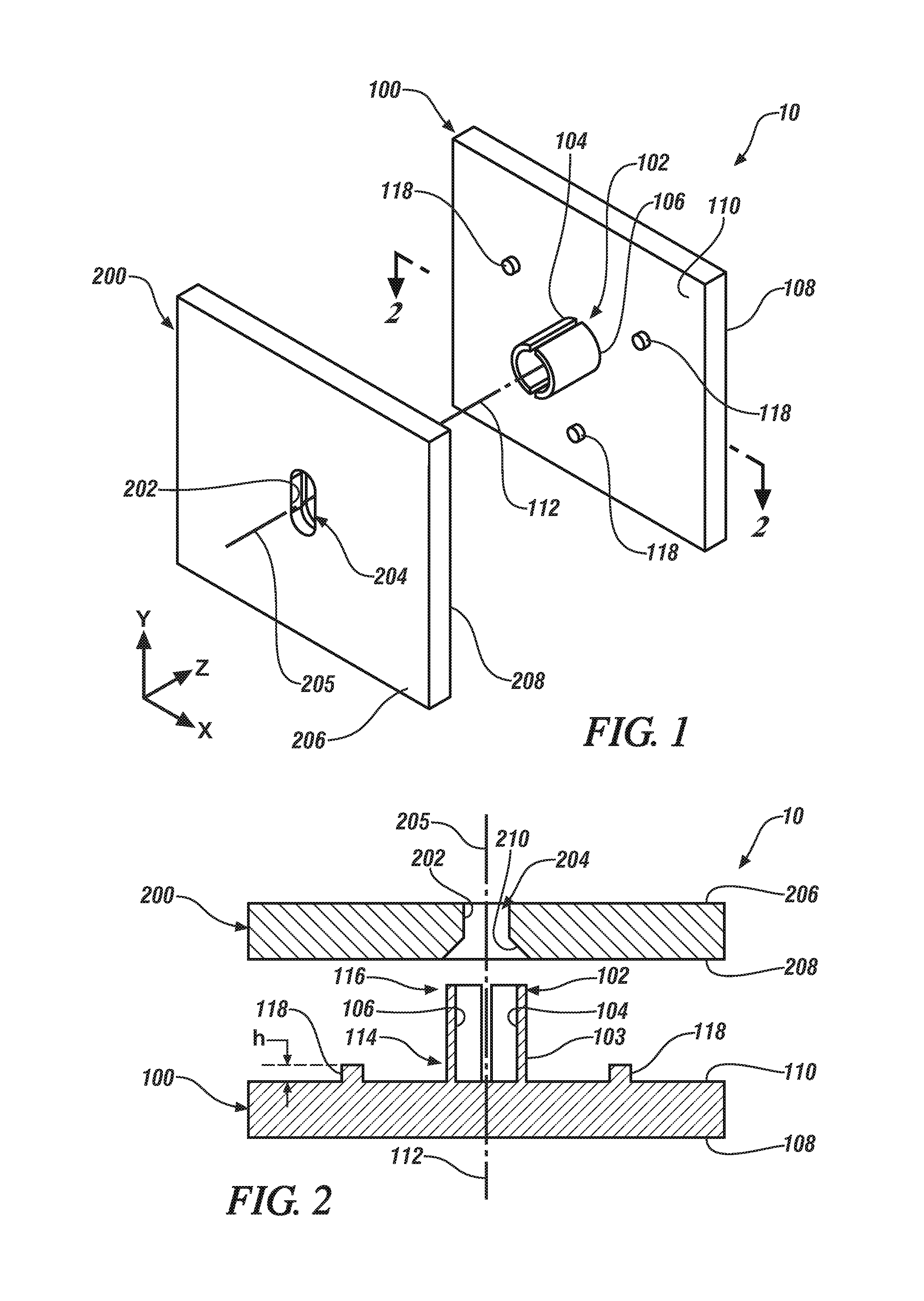 Elastically averaged alignment systems and methods