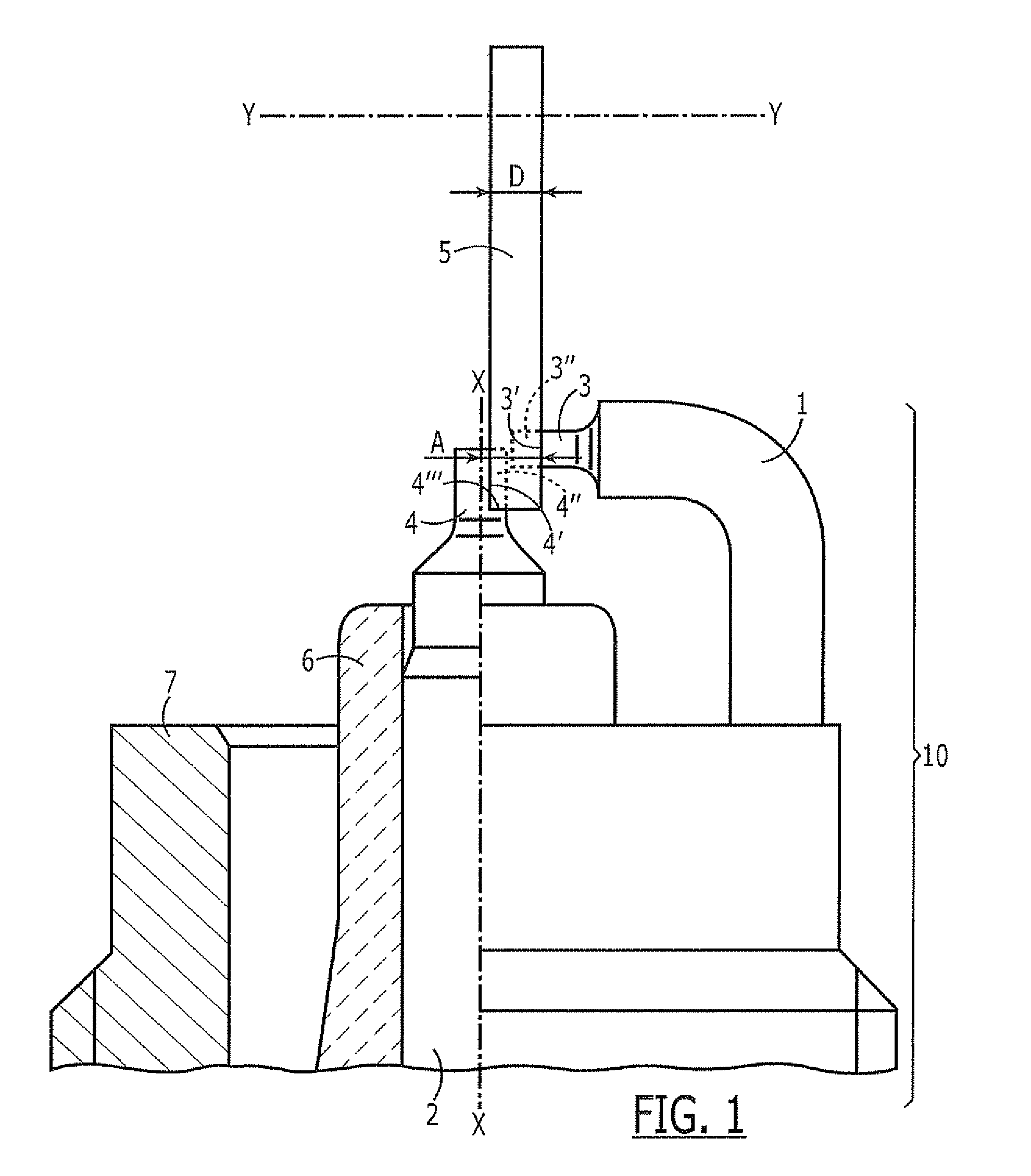 Method for manufacturing a spark plug having a laterally oriented ground electrode