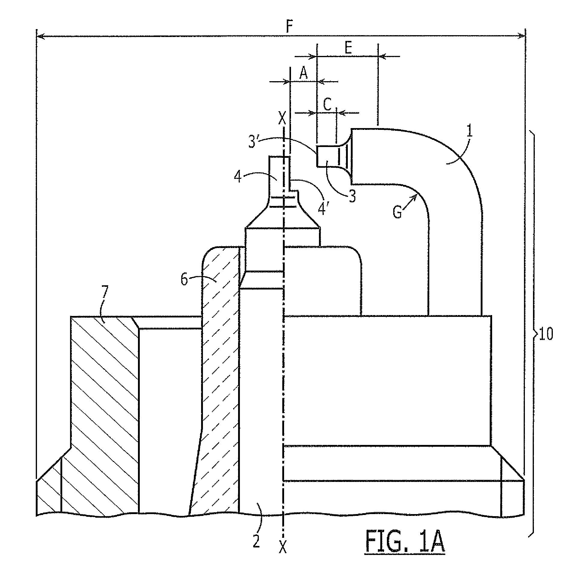 Method for manufacturing a spark plug having a laterally oriented ground electrode