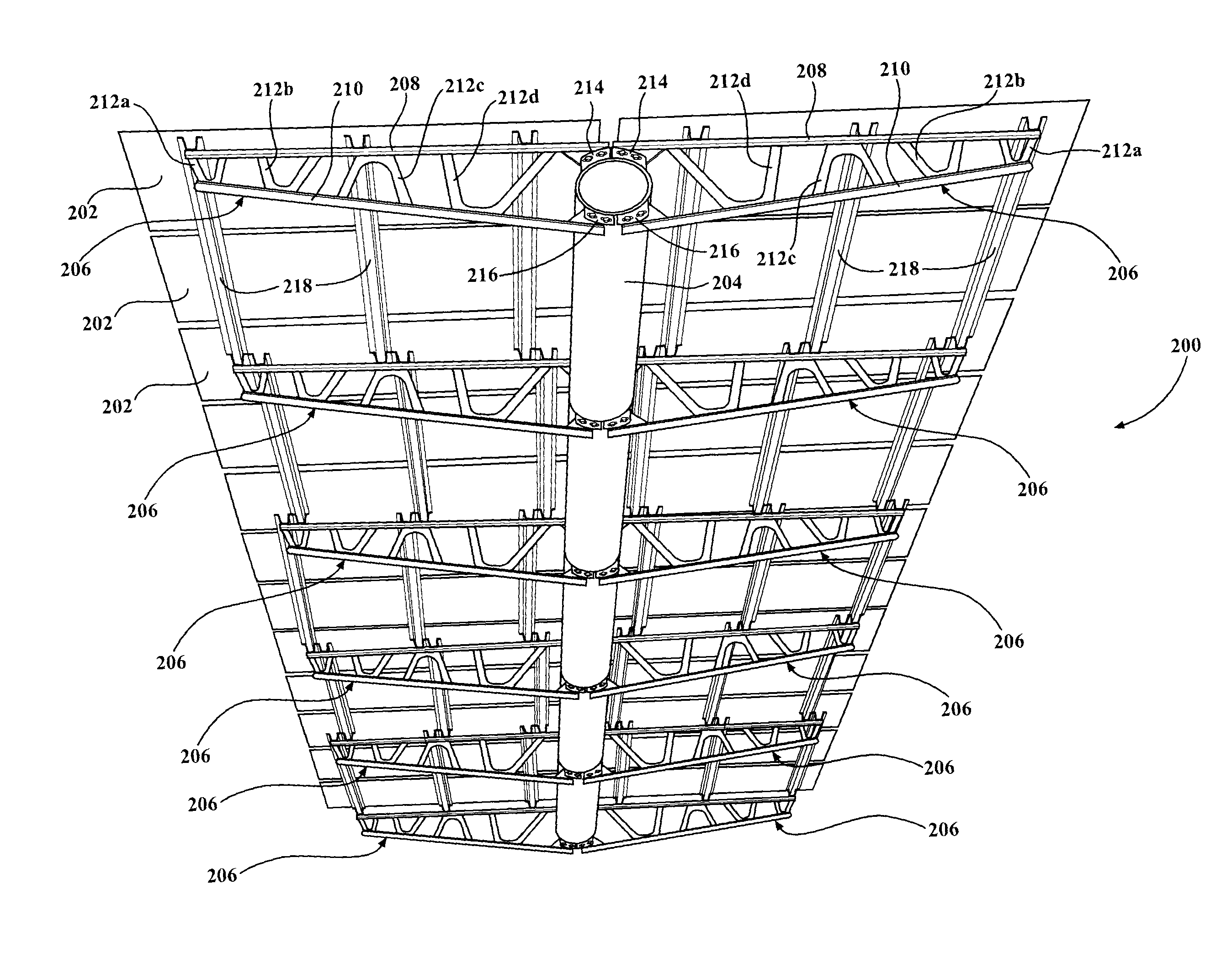 Support Frame Assembly And Method Of Forming A Support Frame Assembly