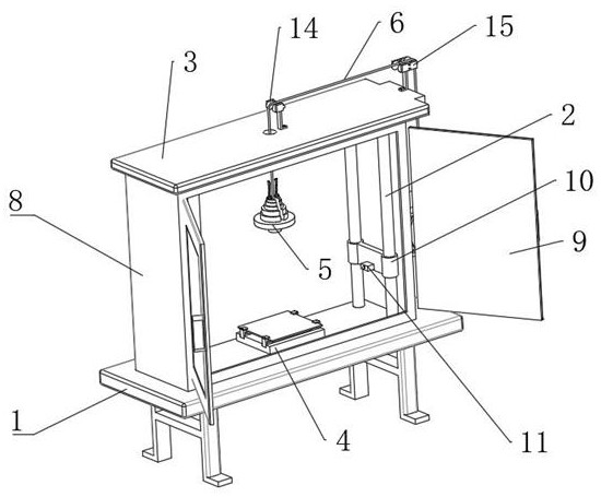 Pressure applying mechanism for plate quality detection