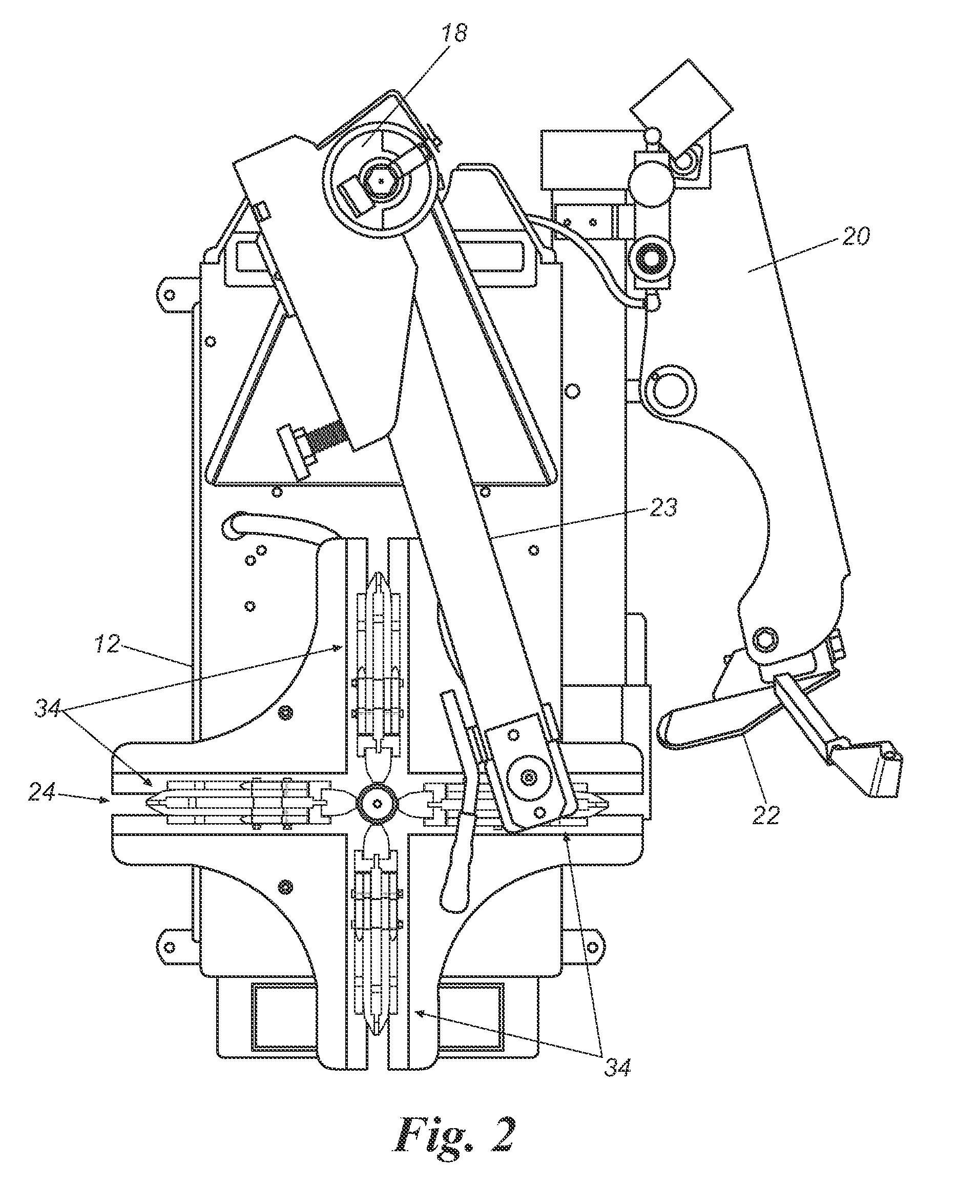 Lamintated clamp for a tire changer