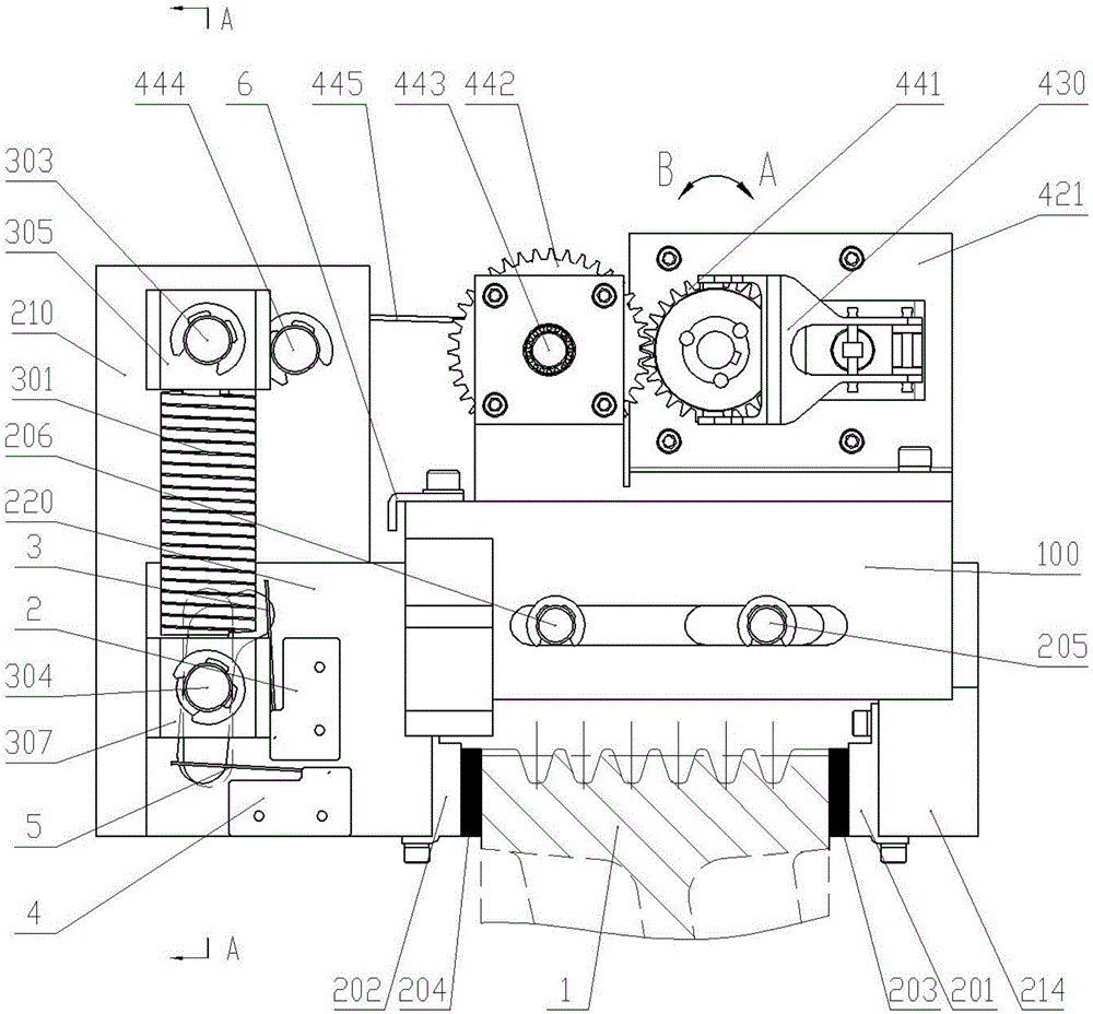 Braking device for elevator traction sheave