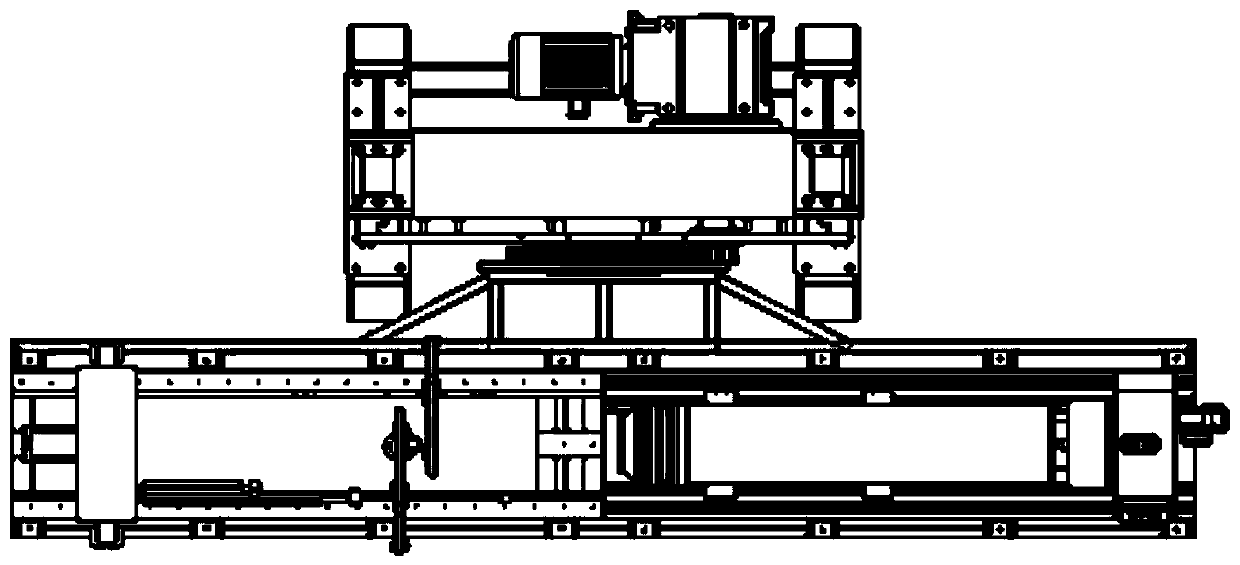 A column oil cylinder automatic assembly machine