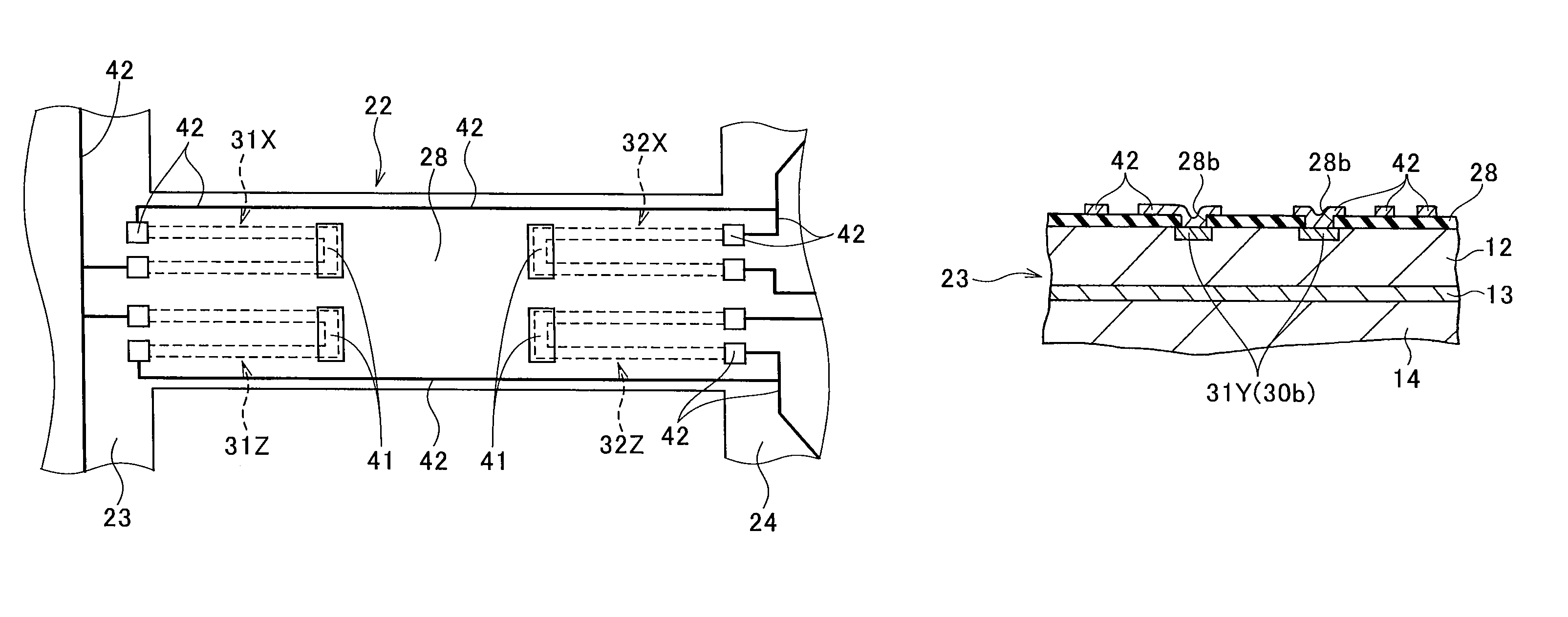 Sensor having improved thermal stability