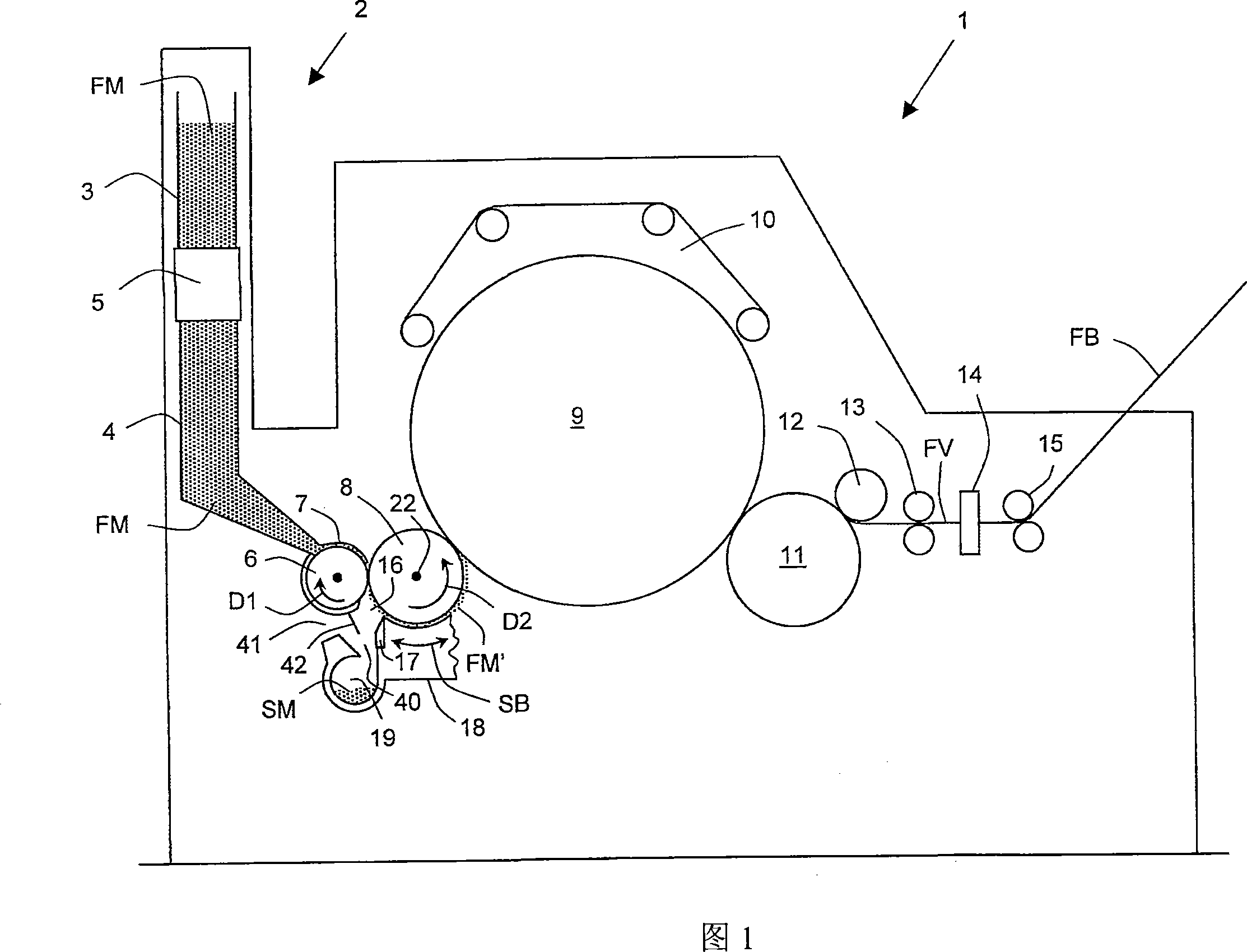 Cleaning device for a textile machine