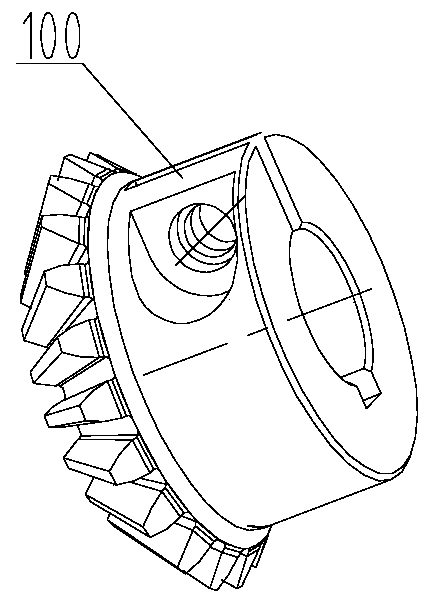 How to adjust the meshing clearance of bevel gears