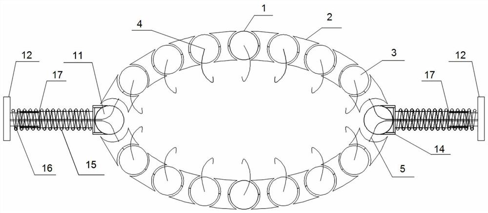 Distraction instrument for operation