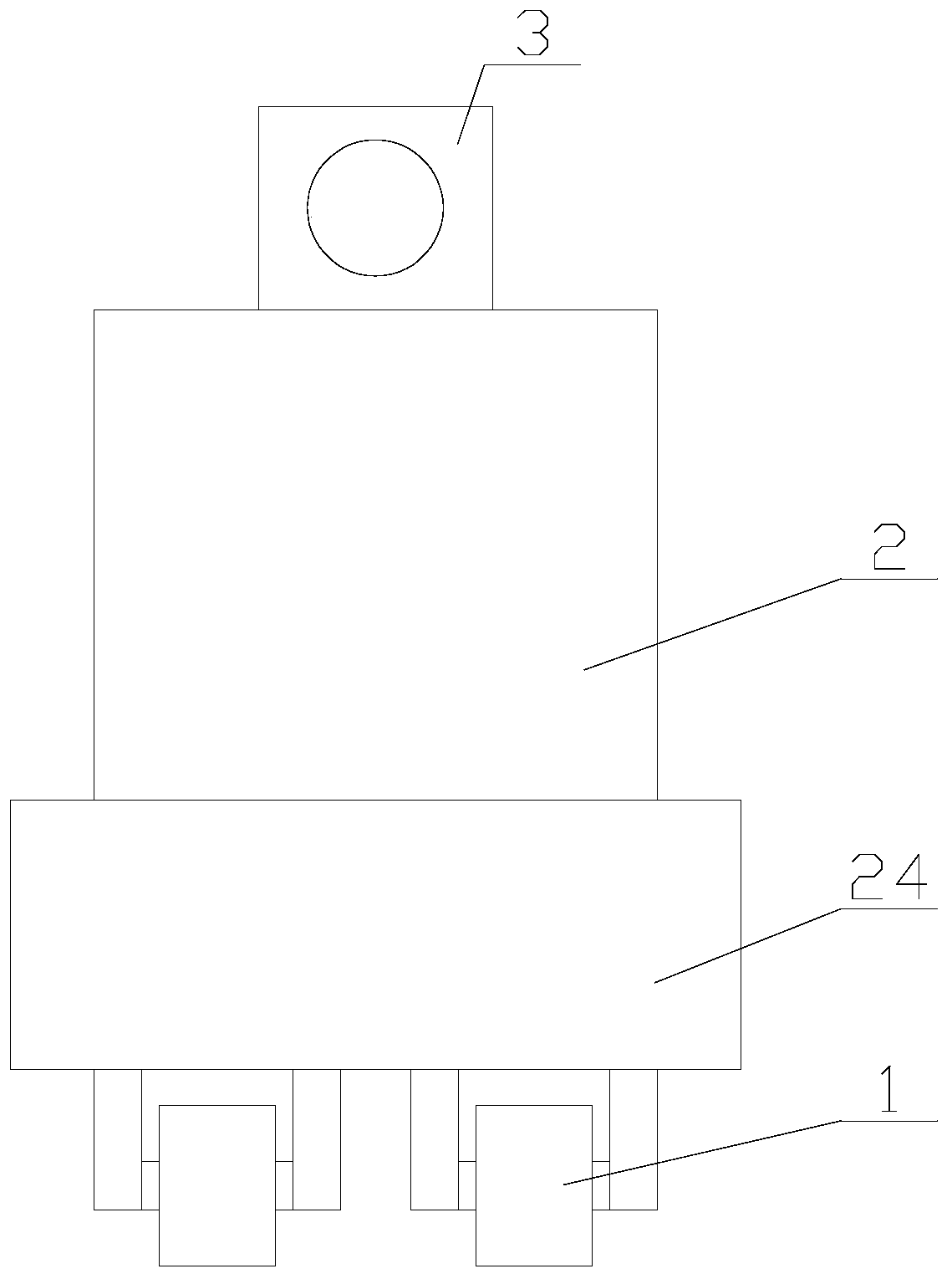 Security robot used for patrolling and provided with anti-collision function