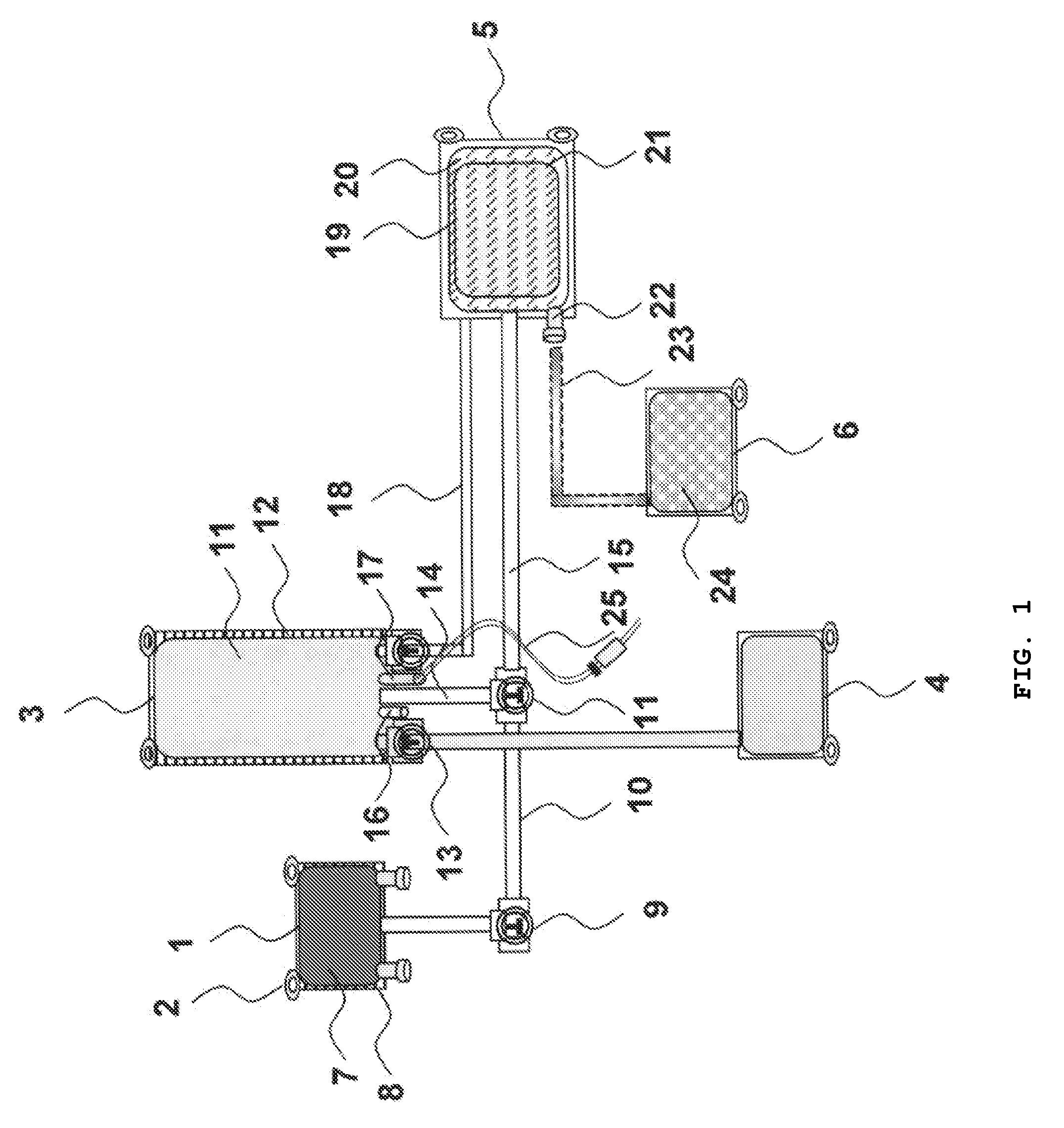 Closed system separation of adherent bone marrow stem cells for regenerative medicine applications