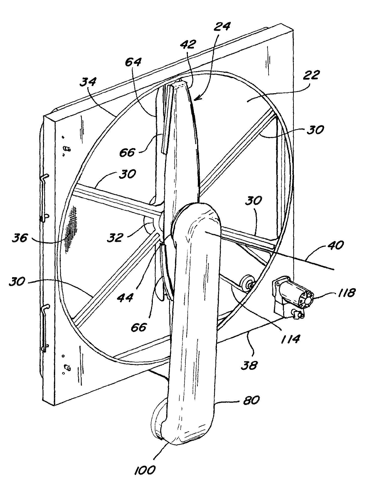 Rotary vacuum apparatus for air screen