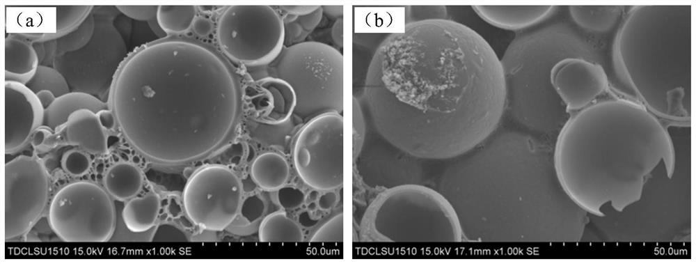 A kind of microbead composite solid buoyancy material and preparation method thereof