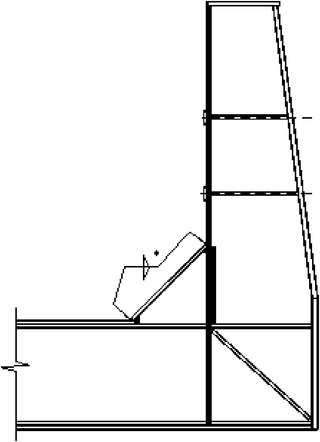 Cradle stand for electrolysis cell