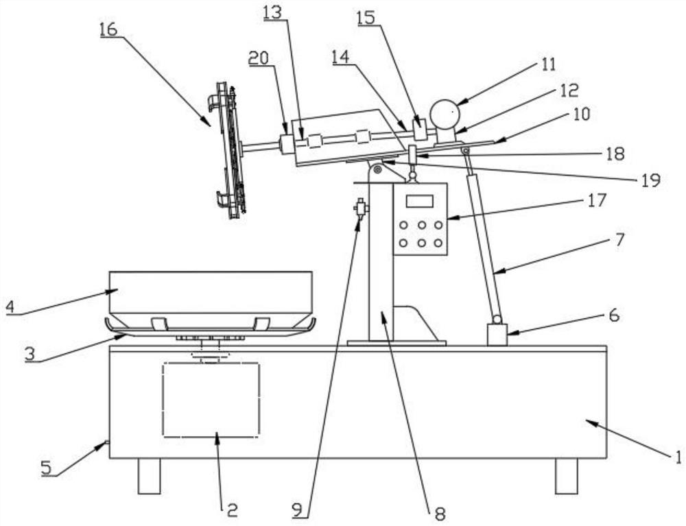 Novel hub polishing and grinding device