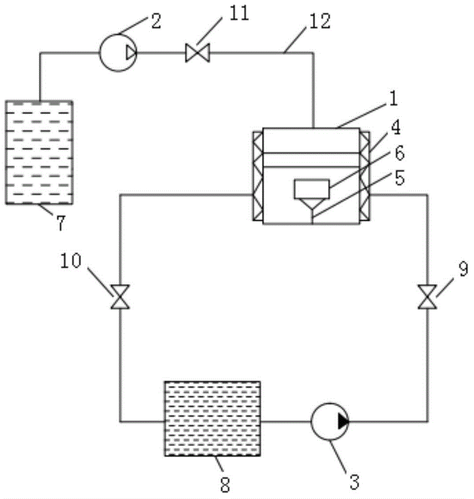 Device and method for simulating interaction between rock core and drilling fluid under drilling condition