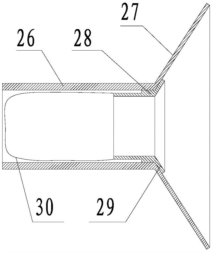 Dedusting device for cement plants