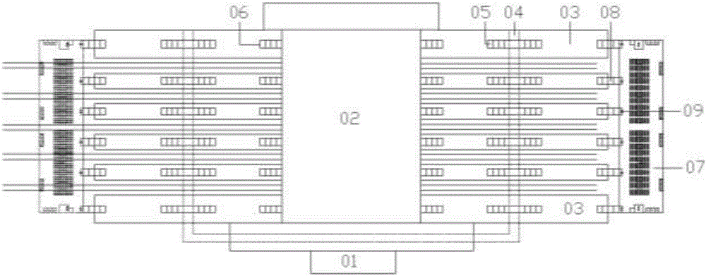 Instation passenger transfer system of railway passenger station and setting method thereof