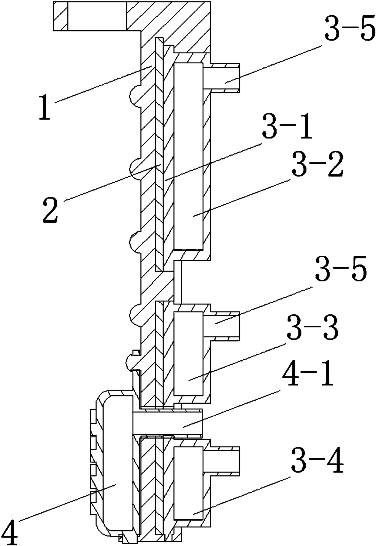 Pneumatic finger with replaceable contact