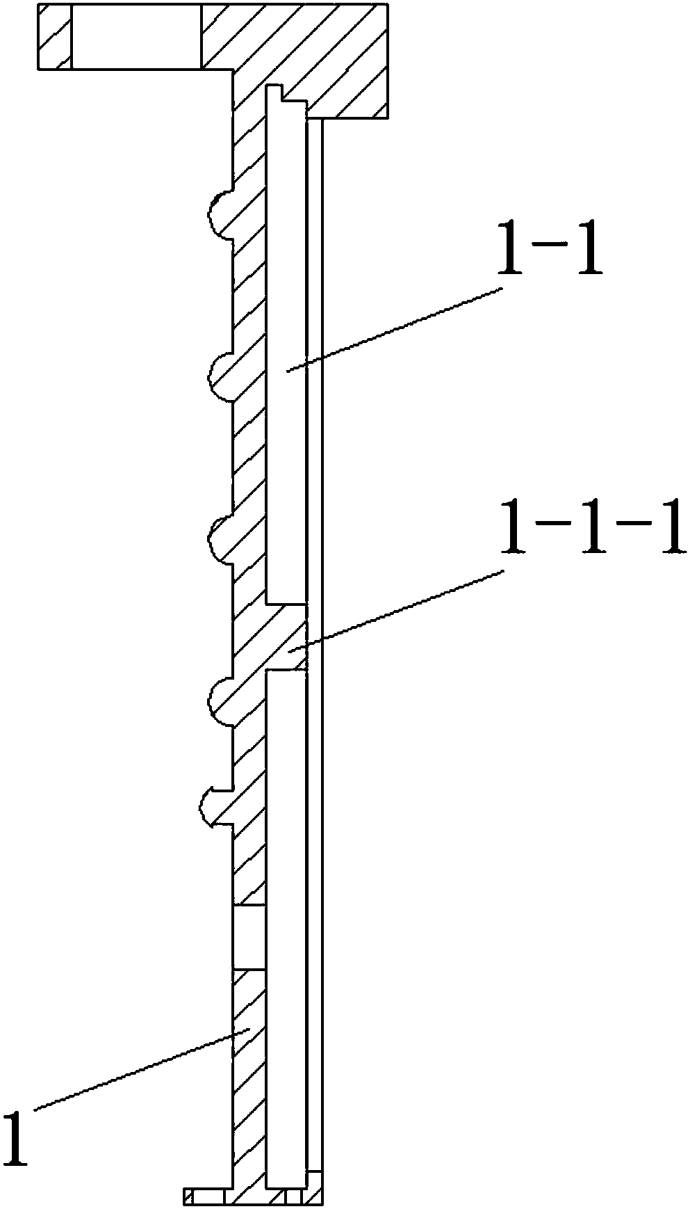 Pneumatic finger with replaceable contact