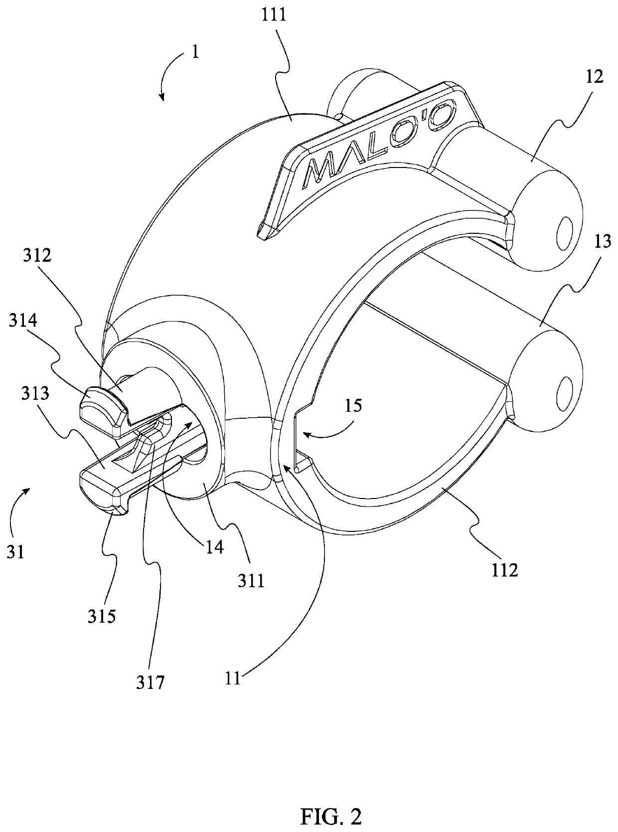 Modular clipping device