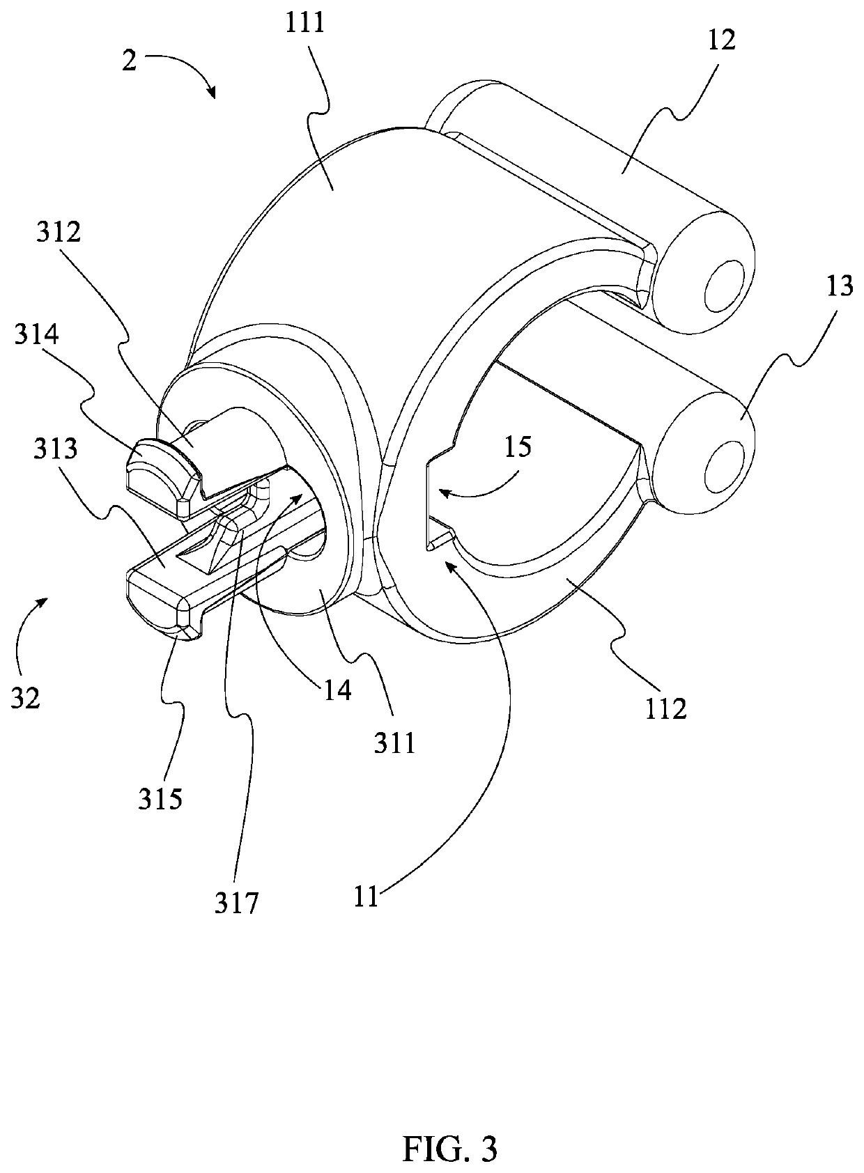 Modular clipping device