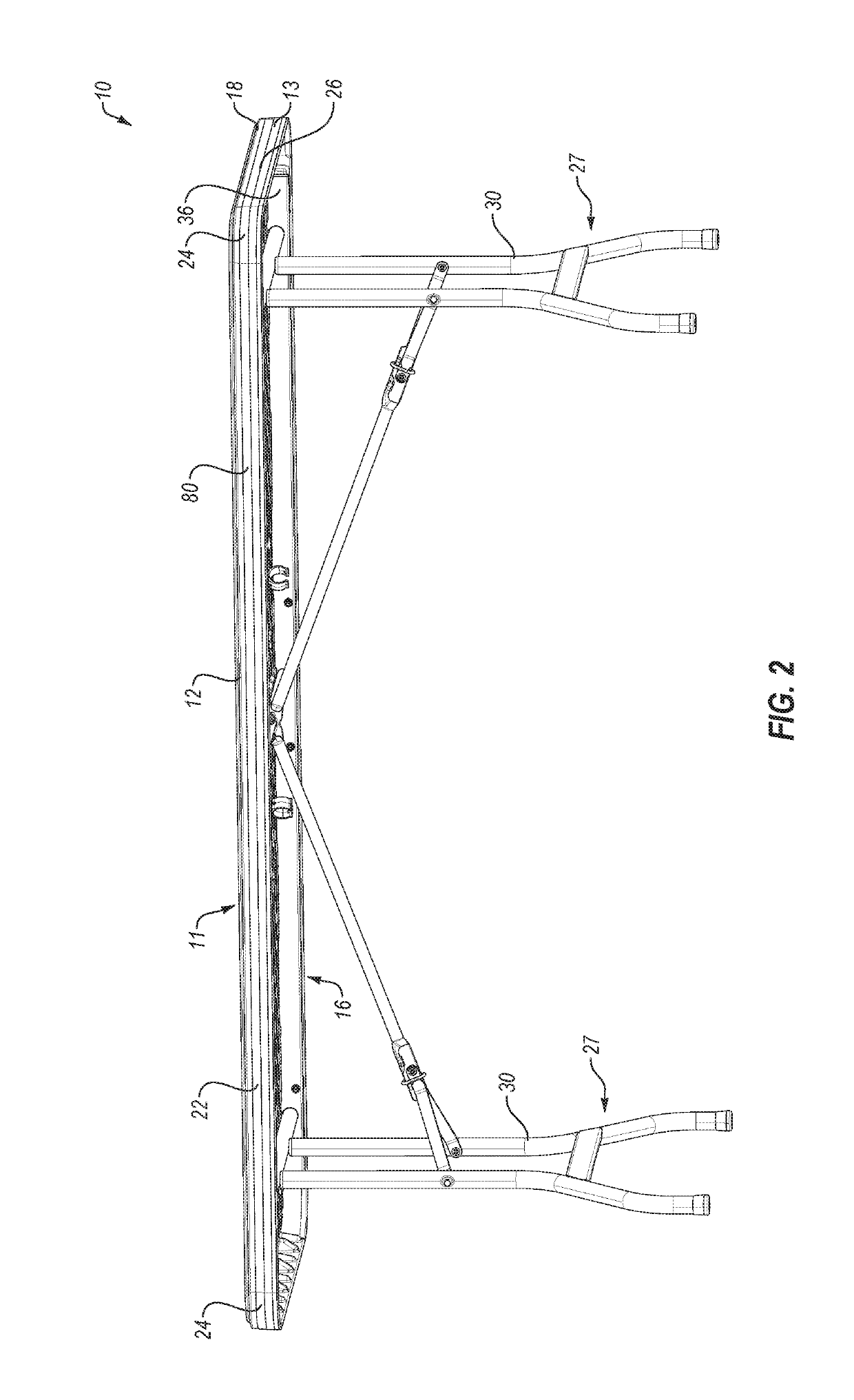 Molded plastic structures