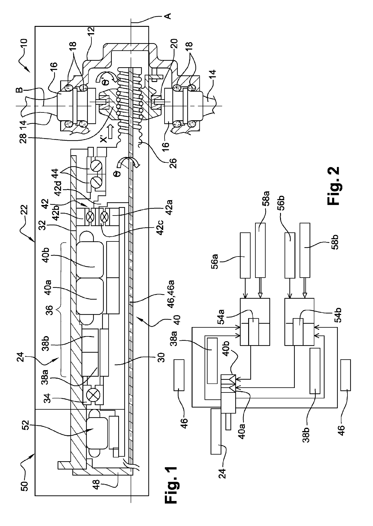 Simplified pitch actuation system for a turbomachine propeller