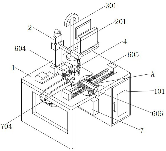 Error compensation type laser welding equipment with crack detection function