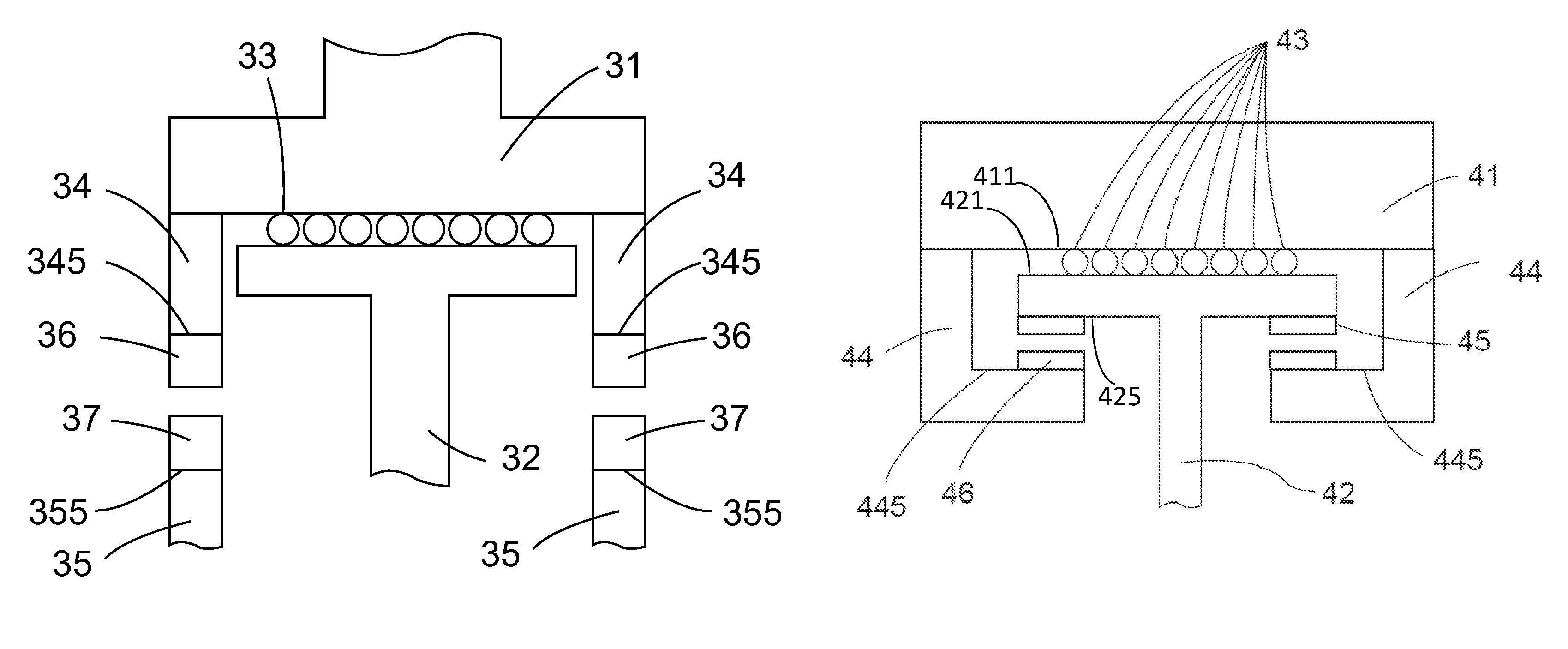 Axial passive magnet bearing system