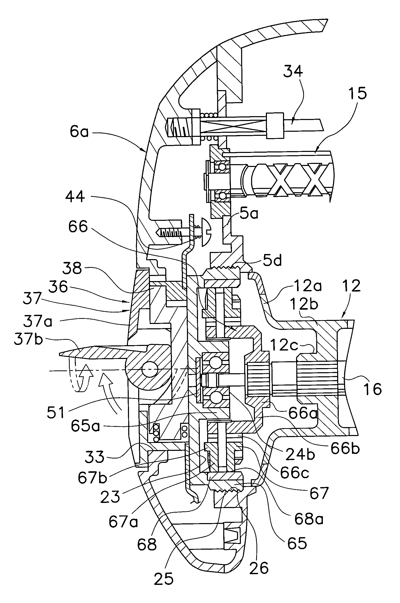 Spool for dual-bearing reel