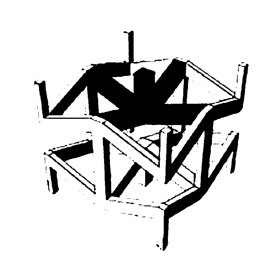 Negative Poisson's ratio vamp structure, manufacturing method thereof and shoes applying structure