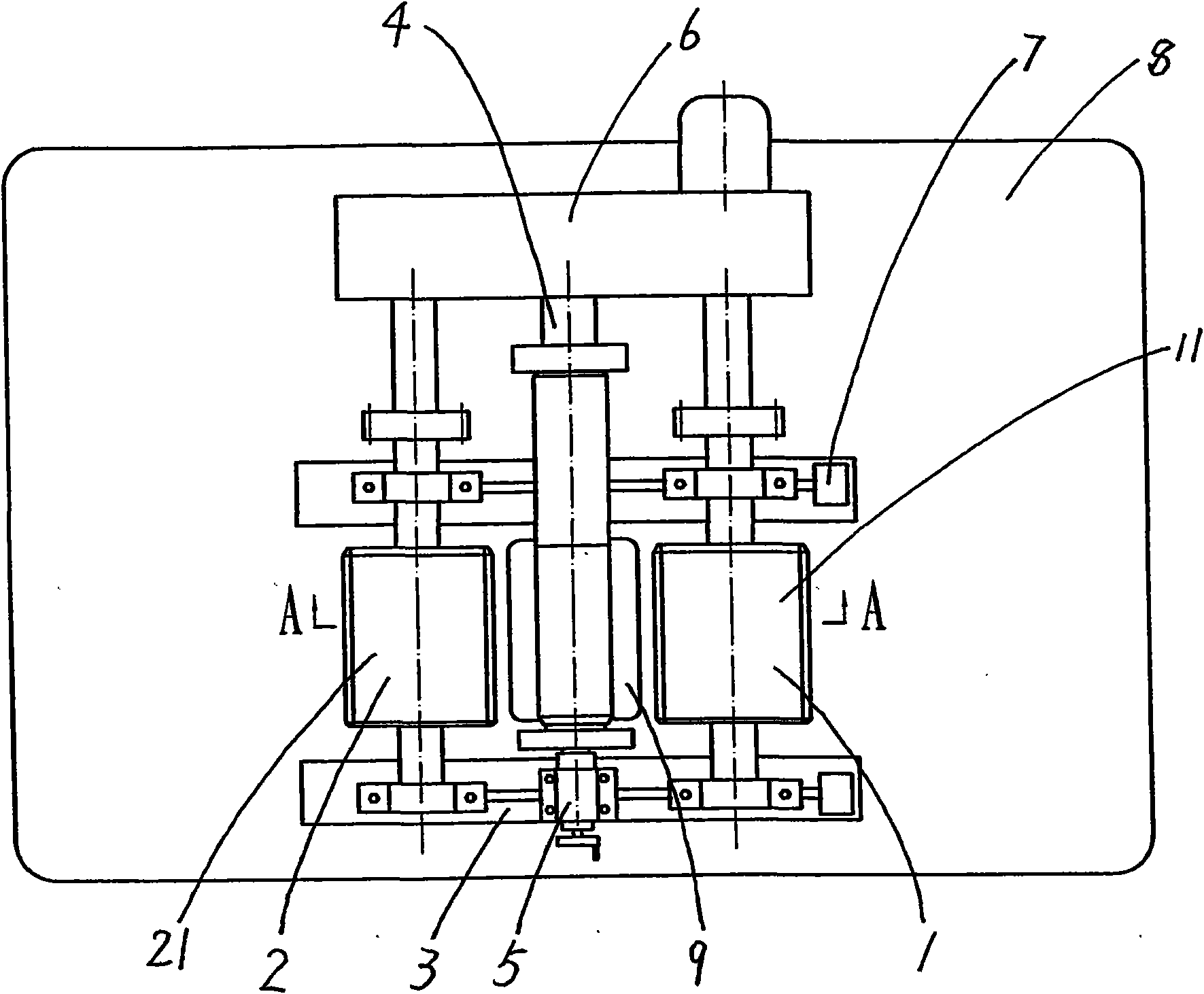 Method for processing camshaft spline of automotive brake and device therefor