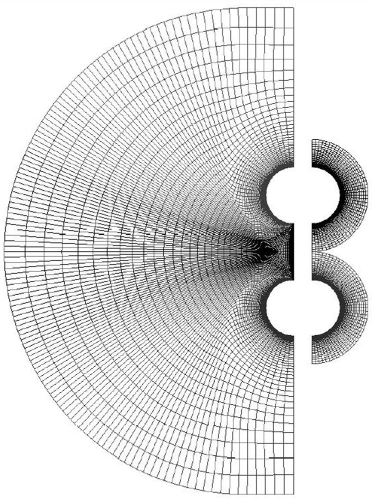 FVFD far-field integral boundary condition calculation method capable of reducing grid usage amount