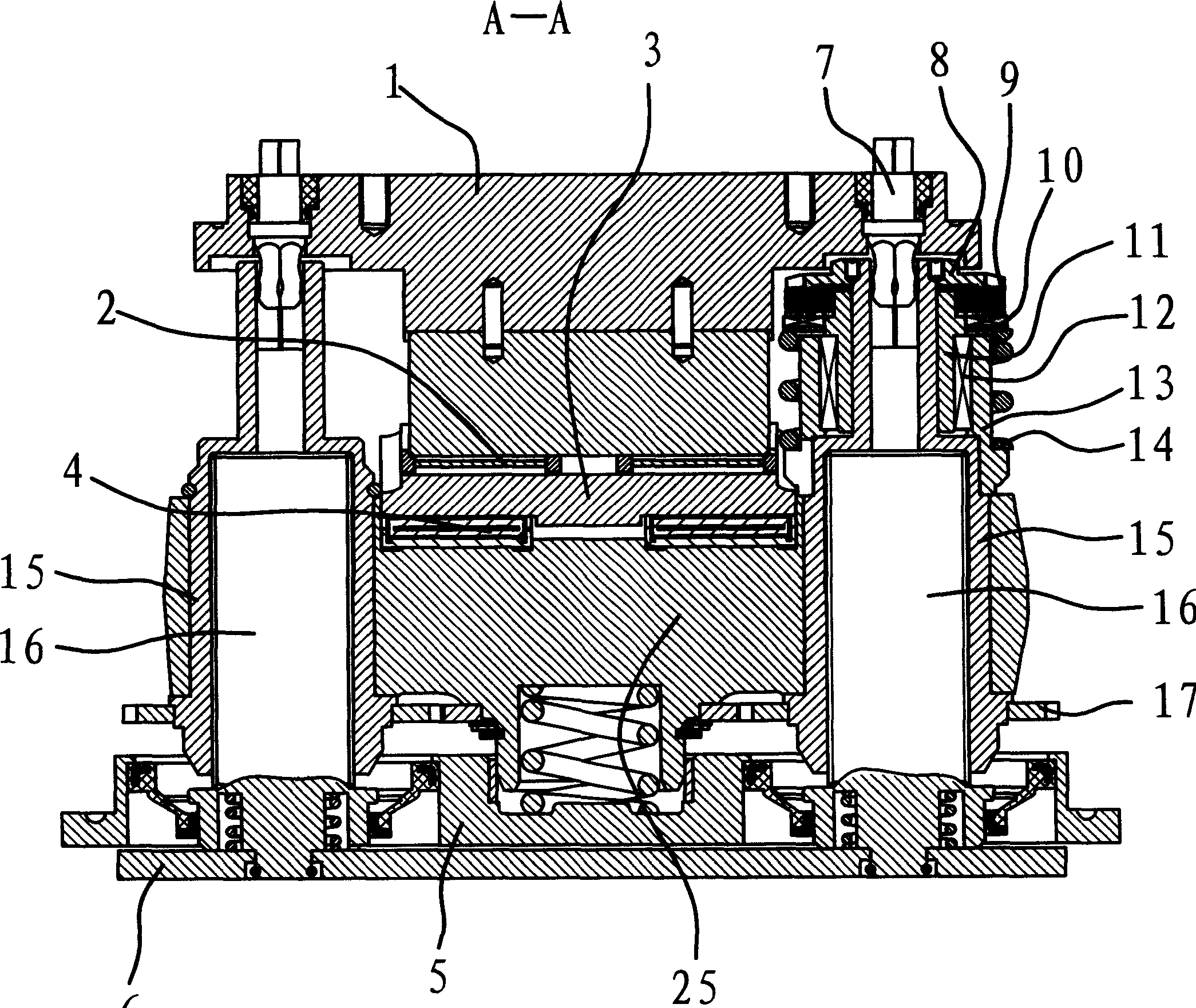 Disk brake slack self-adjusting mechanism