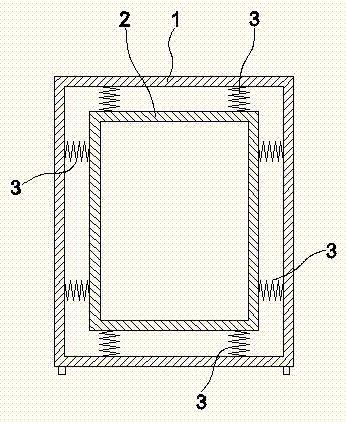 Quakeproof container