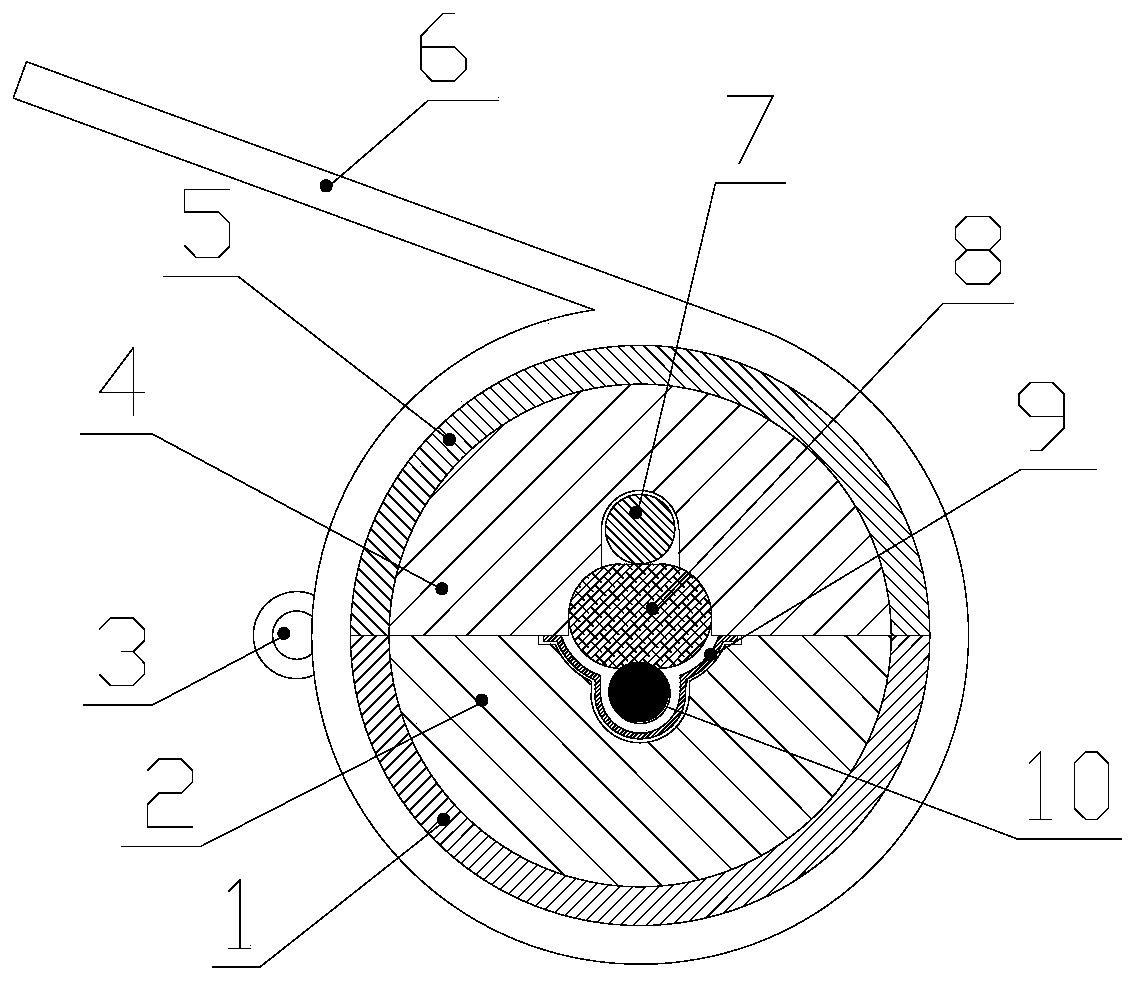 A portable optical fiber heating test device and method