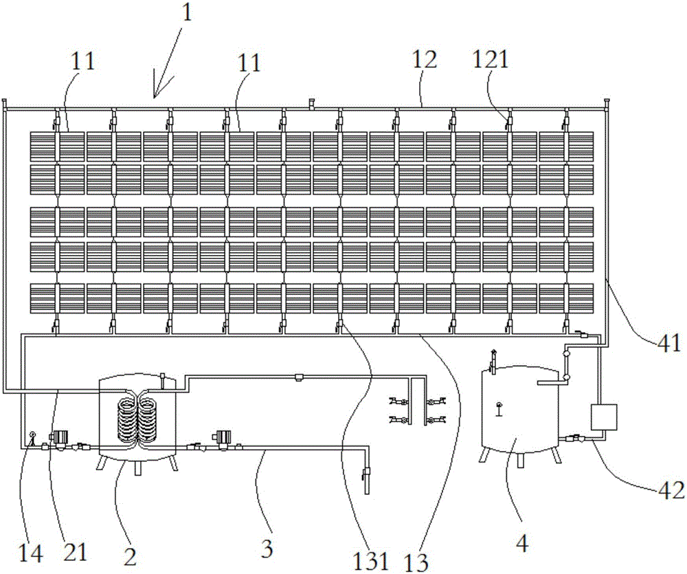 Solar steam boiler