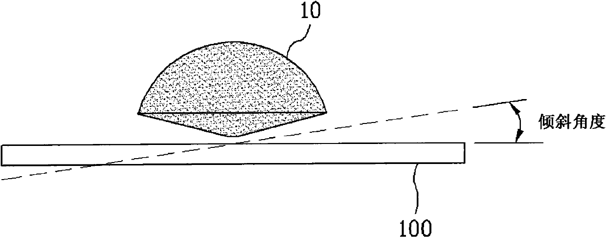 Method and device for adjusting tilt of recording medium